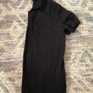 2/men black button down dress shirt